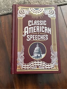 CLASSIC AMERICAN SPEECHES Deluxe Collector's Edition Bonded Leather hardcover